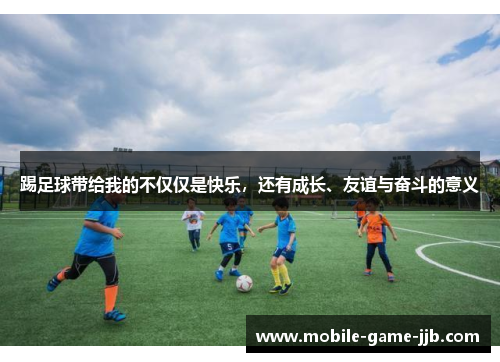 踢足球带给我的不仅仅是快乐，还有成长、友谊与奋斗的意义